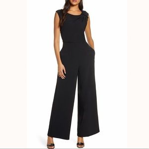Women’s Black Sleeveless Jumpsuit
